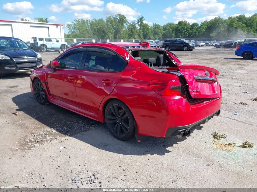 2016 Subaru Wrx VIN JF1VA1E6XG8823560 IAAI salvage auction — STORM DAMAGE, Salvage Title, sold $400 on 2026-07-28 (photo 3)