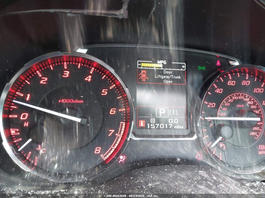 2016 Subaru Wrx VIN JF1VA1E6XG8823560 IAAI salvage auction — STORM DAMAGE, Salvage Title, sold $400 on 2026-07-28 (photo 7)