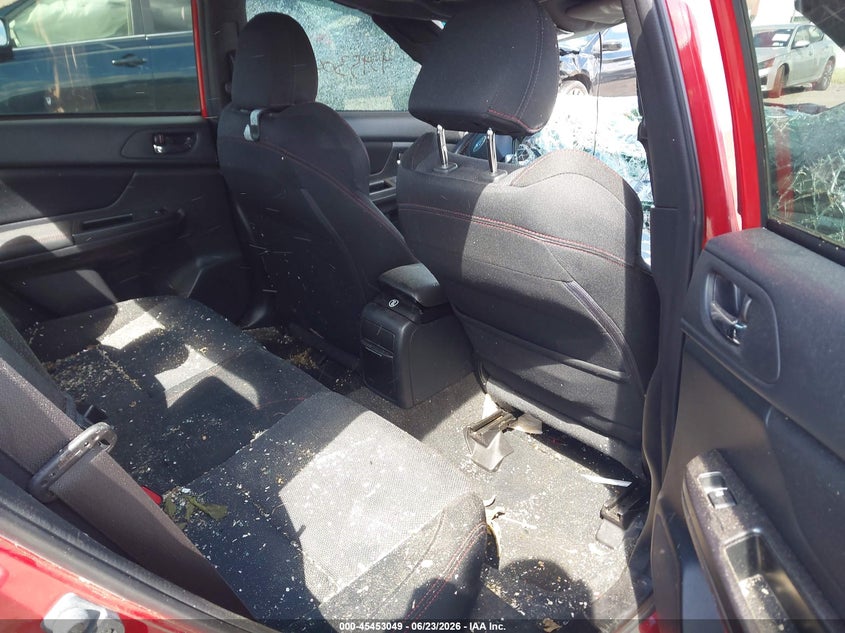 2016 Subaru Wrx VIN JF1VA1E6XG8823560 IAAI salvage auction — STORM DAMAGE, Salvage Title, sold $400 on 2026-07-28 (photo 8)