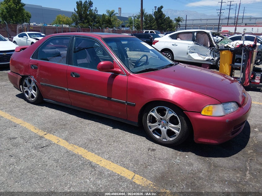 1994 Honda Civic VIN JHMEH9695RS003629 IAAI salvage auction — RIGHT REAR, Salvage (California), sold $450 on 2026-07-14 (photo 1)