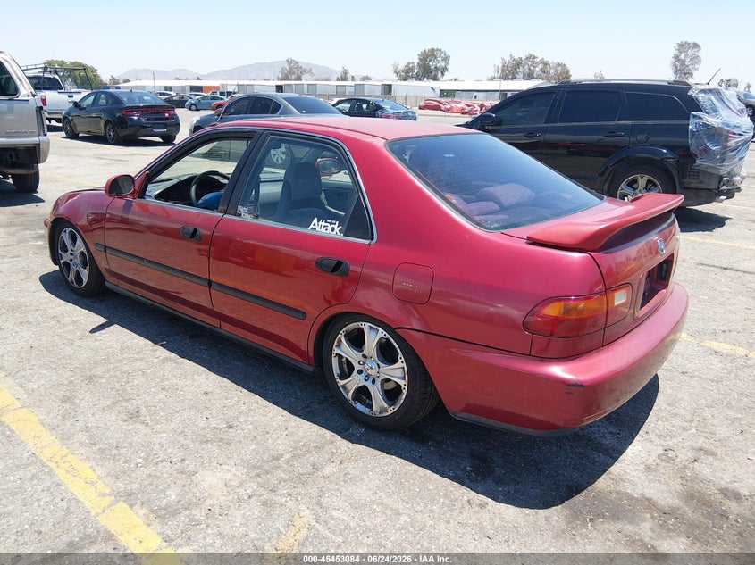 1994 Honda Civic VIN JHMEH9695RS003629 IAAI salvage auction — RIGHT REAR, Salvage (California), sold $450 on 2026-07-14 (photo 3)