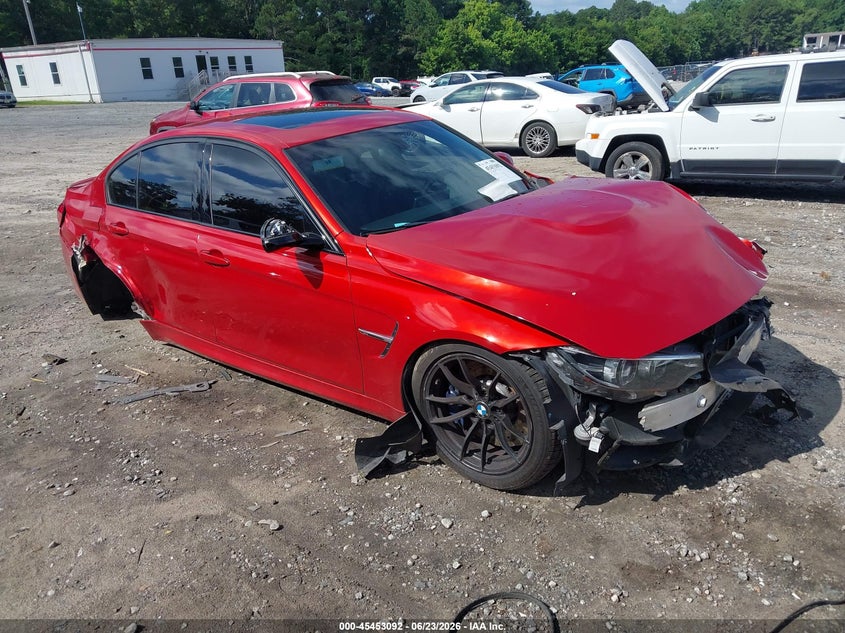 2018 BMW M3 VIN WBS8M9C55J5K98996 — IAAI salvage auction photo