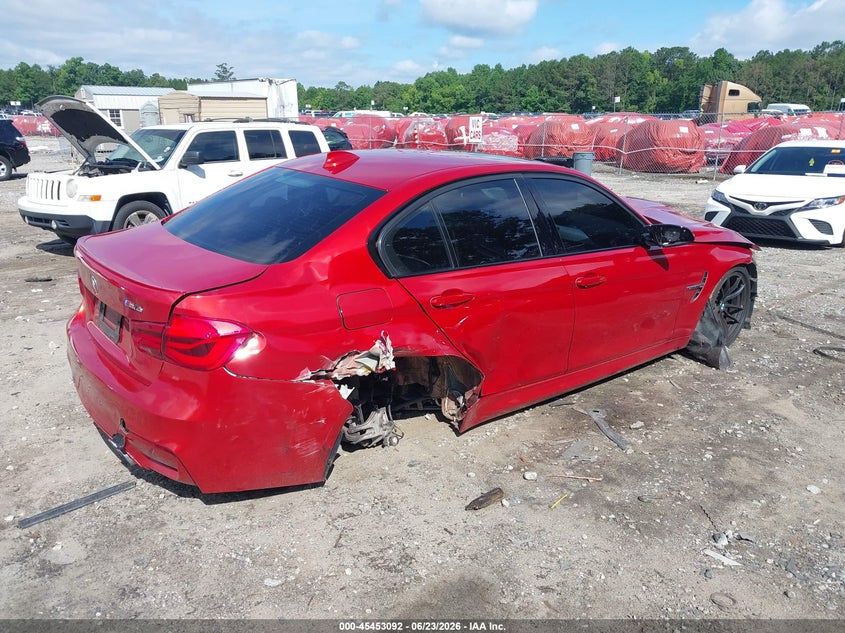 2018 BMW M3 VIN WBS8M9C55J5K98996 IAAI salvage auction — ALL OVER, Salvage (Georgia), sold $11,100 on 2026-08-28 (photo 4)