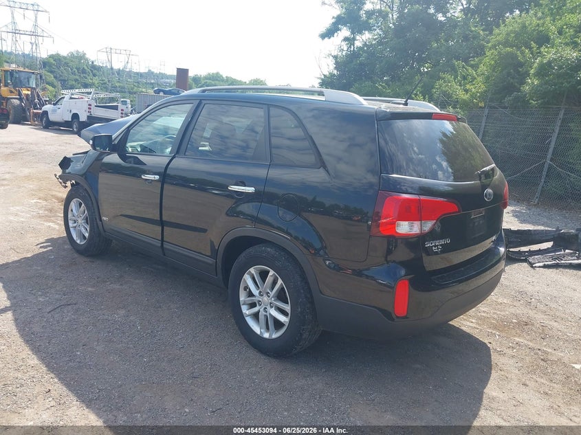 2014 Kia Sorento VIN 5XYKTCA63EG450232 IAAI salvage auction — FRONT END, Salvage (Pennsylvania), sold $225 on 2026-07-10 (photo 3)