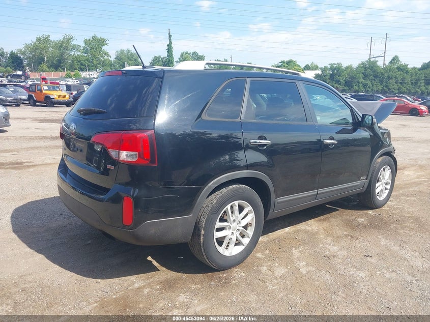 2014 Kia Sorento VIN 5XYKTCA63EG450232 IAAI salvage auction — FRONT END, Salvage (Pennsylvania), sold $225 on 2026-07-10 (photo 4)
