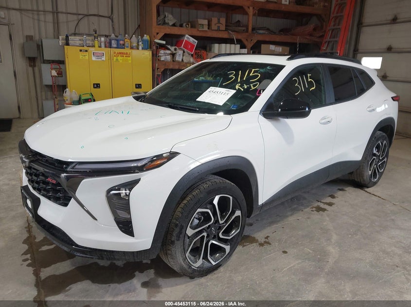 2024 Chevrolet Trax VIN KL77LJE26RC175948 IAAI salvage auction — HAIL, Salvage Title, sold $575 on 2026-07-22 (photo 2)