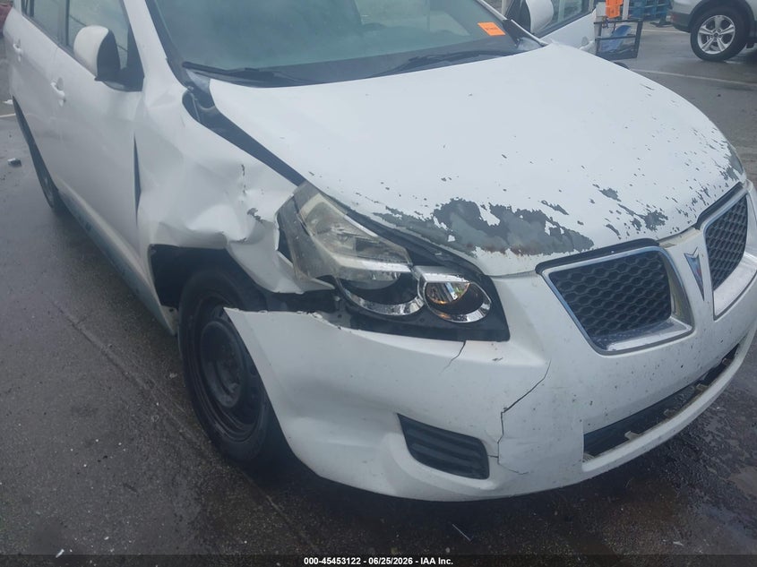 2009 Pontiac Vibe VIN 5Y2SP67899Z446773 IAAI salvage auction — RIGHT FRONT, Clear (Indiana), sold $25 on 2026-07-31 (photo 6)