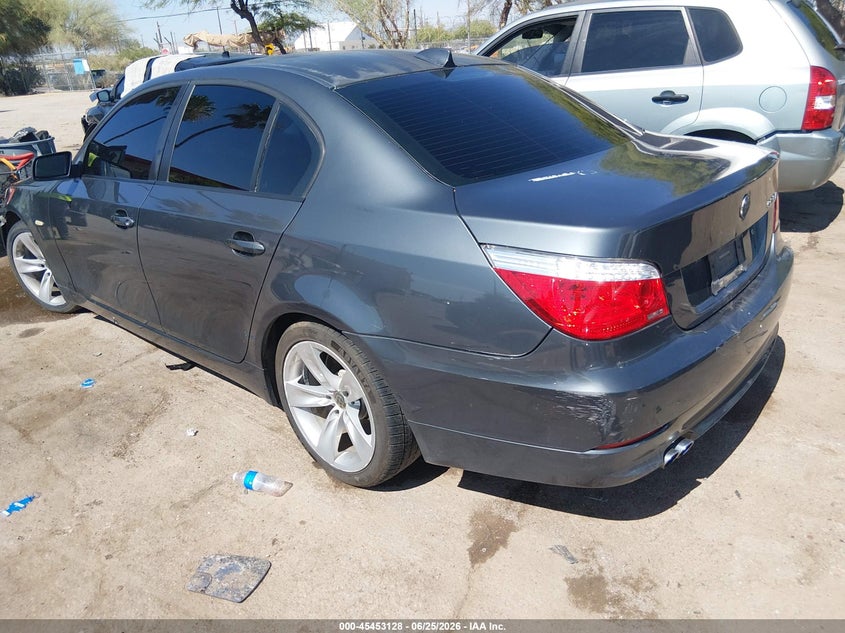 2008 BMW 5 series VIN WBANU53508C117065 IAAI salvage auction — SIDE, Salvage (Arizona), sold $225 on 2026-07-30 (photo 3)
