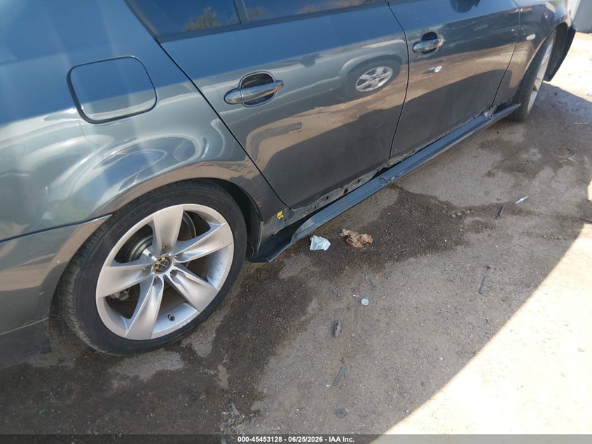 2008 BMW 5 series VIN WBANU53508C117065 IAAI salvage auction — SIDE, Salvage (Arizona), sold $225 on 2026-07-30 (photo 6)