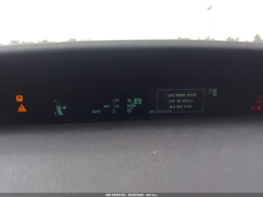 2013 Toyota Prius VIN JTDKN3DU2D5546025 IAAI salvage auction — NORMAL WEAR, Original (Maine), sold $1,100 on 2026-07-06 (photo 7)
