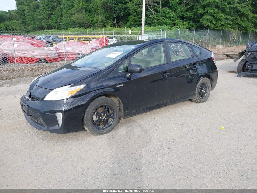 2013 Toyota Prius VIN JTDKN3DU2D5546025 IAAI salvage auction — NORMAL WEAR, Original (Maine), sold $1,100 on 2026-07-06 (photo 2)