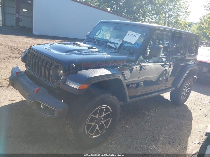 2024 Jeep Wrangler / VIN 1C4PJXFG2RW307740 IAAI salvage auction — RIGHT SIDE, Enterprise Vehicles Clear Only (Virginia), sold $17,500 on 2026-07-06 (photo 2)