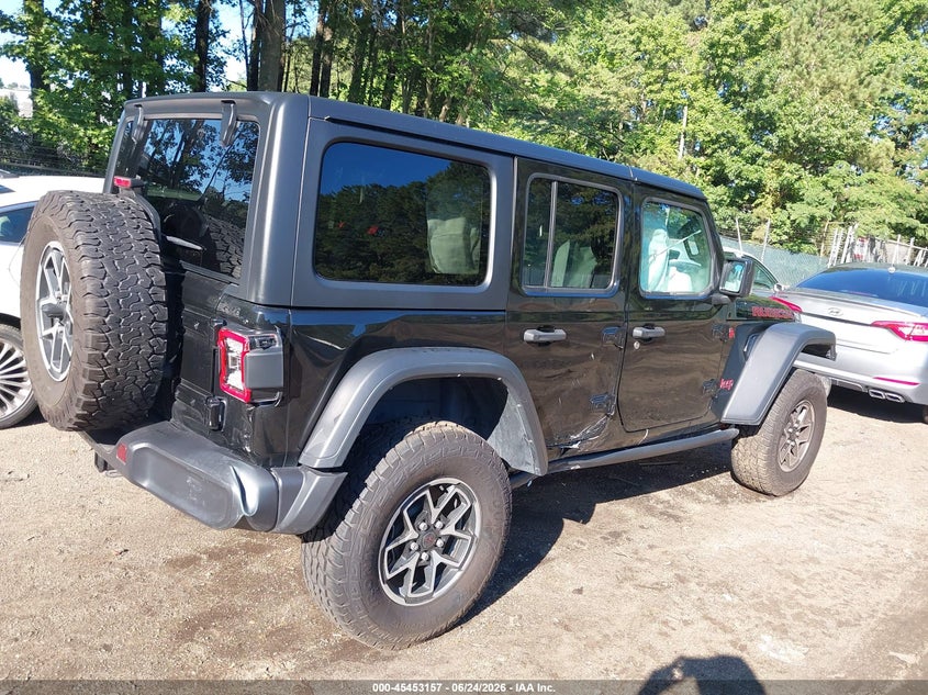2024 Jeep Wrangler / VIN 1C4PJXFG2RW307740 IAAI salvage auction — RIGHT SIDE, Enterprise Vehicles Clear Only (Virginia), sold $17,500 on 2026-07-06 (photo 4)