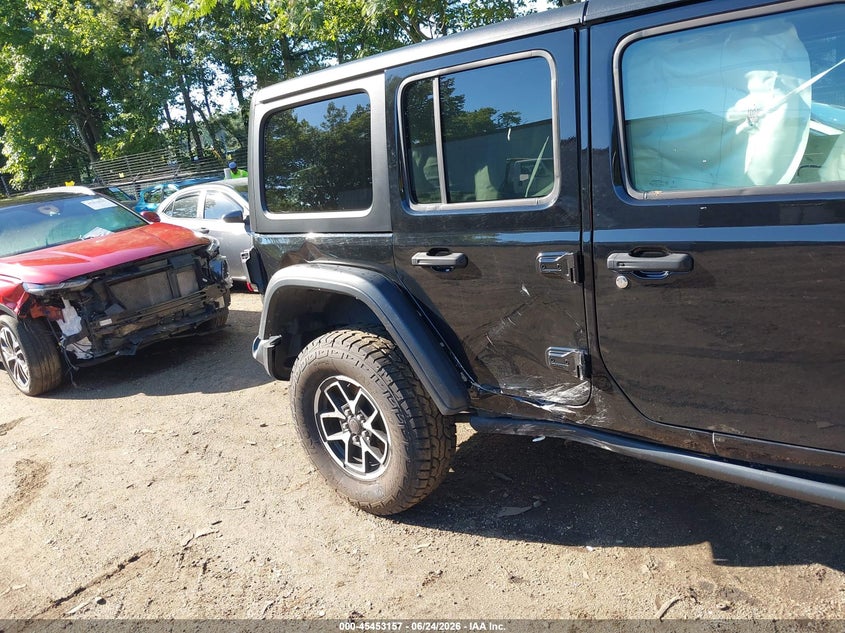 2024 Jeep Wrangler / VIN 1C4PJXFG2RW307740 IAAI salvage auction — RIGHT SIDE, Enterprise Vehicles Clear Only (Virginia), sold $17,500 on 2026-07-06 (photo 6)