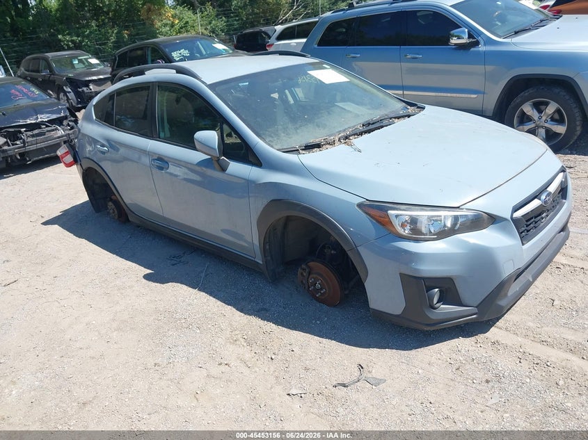 2018 Subaru Crosstrek VIN JF2GTABC6JH275265 IAAI salvage auction — NORMAL WEAR, Clear (Indiana), sold $1,025 on 2026-07-22 (photo 1)