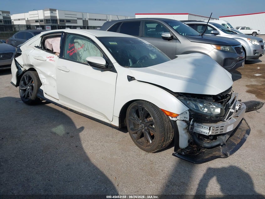 2019 Honda Civic VIN SHHFK7H44KU225657 IAAI salvage auction — NORMAL WEAR, Original (Texas), sold $1,275 on 2026-07-28 (photo 1)