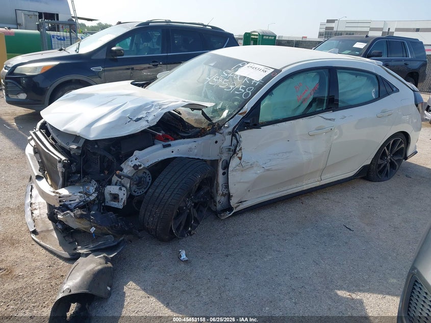 2019 Honda Civic VIN SHHFK7H44KU225657 IAAI salvage auction — NORMAL WEAR, Original (Texas), sold $1,275 on 2026-07-28 (photo 2)