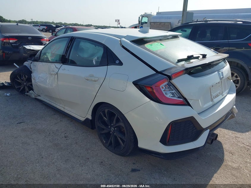 2019 Honda Civic VIN SHHFK7H44KU225657 IAAI salvage auction — NORMAL WEAR, Original (Texas), sold $1,275 on 2026-07-28 (photo 3)