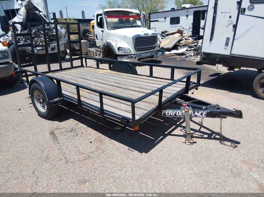 2014 Parker Other VIN 13ZSA1210E1003428 IAAI salvage auction — REAR END, Salvage (Arizona), sold $475 on 2026-07-09 (photo 1)