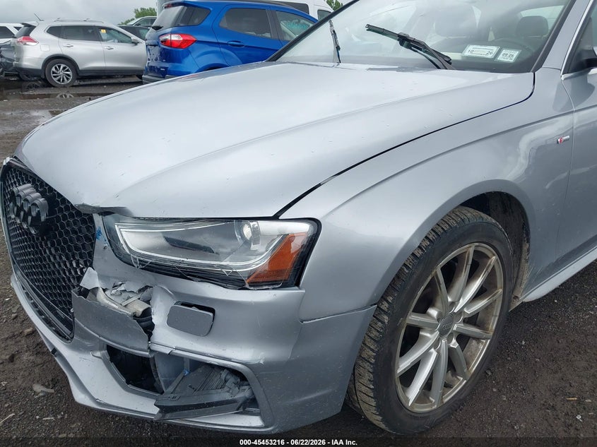 2015 Audi A4 VIN WAUFFAFL5FN005140 IAAI salvage auction — LEFT FRONT, Mv-907A (New York), sold $2,150 on 2026-07-08 (photo 6)
