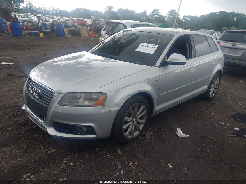 2009 Audi A3 VIN WAUKF78P89A015013 IAAI salvage auction — RIGHT SIDE, Mv-907A (New York), sold $425 on 2026-07-14 (photo 2)