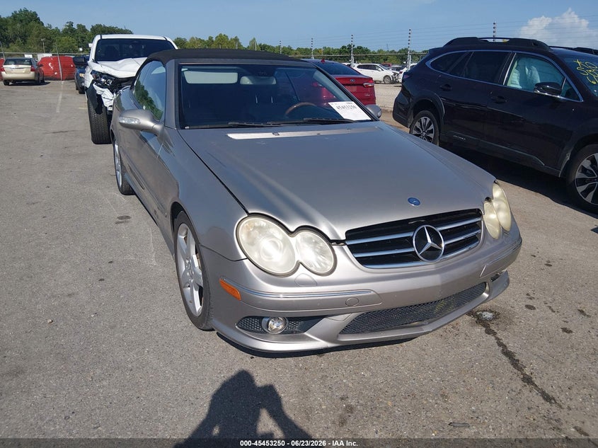 2007 Mercedes-benz Clk-class VIN WDBTK72GX7T086175 IAAI salvage auction — NORMAL WEAR, Clear (Louisiana), sold $1,050 on 2026-07-13 (photo 1)