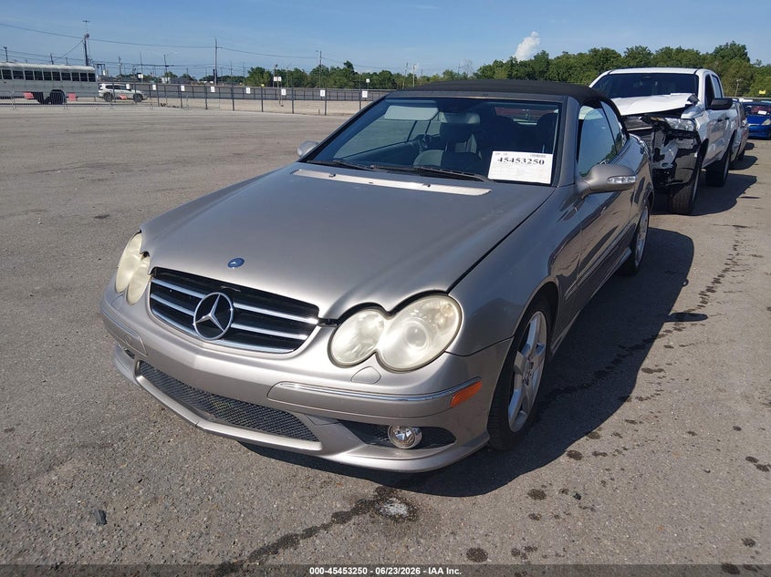 2007 Mercedes-benz Clk-class VIN WDBTK72GX7T086175 IAAI salvage auction — NORMAL WEAR, Clear (Louisiana), sold $1,050 on 2026-07-13 (photo 2)