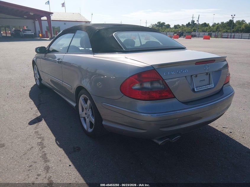 2007 Mercedes-benz Clk-class VIN WDBTK72GX7T086175 IAAI salvage auction — NORMAL WEAR, Clear (Louisiana), sold $1,050 on 2026-07-13 (photo 3)