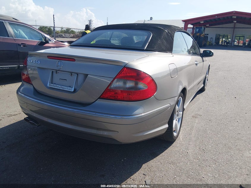 2007 Mercedes-benz Clk-class VIN WDBTK72GX7T086175 IAAI salvage auction — NORMAL WEAR, Clear (Louisiana), sold $1,050 on 2026-07-13 (photo 4)