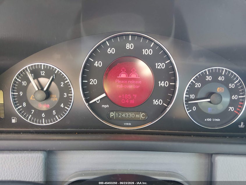 2007 Mercedes-benz Clk-class VIN WDBTK72GX7T086175 IAAI salvage auction — NORMAL WEAR, Clear (Louisiana), sold $1,050 on 2026-07-13 (photo 7)