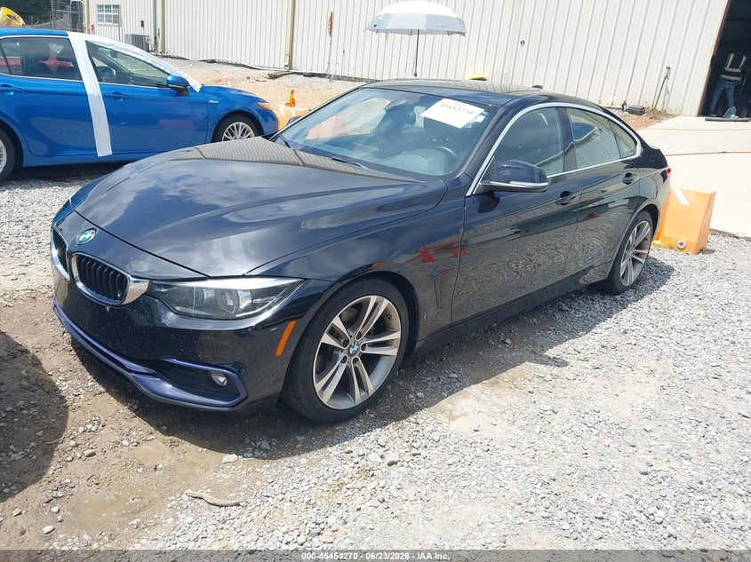 2019 BMW 4er VIN WBA4J1C51KBM17045 IAAI salvage auction — WATER/FLOOD, Salvage (Mississippi), sold $4,575 on 2026-08-21 (photo 2)