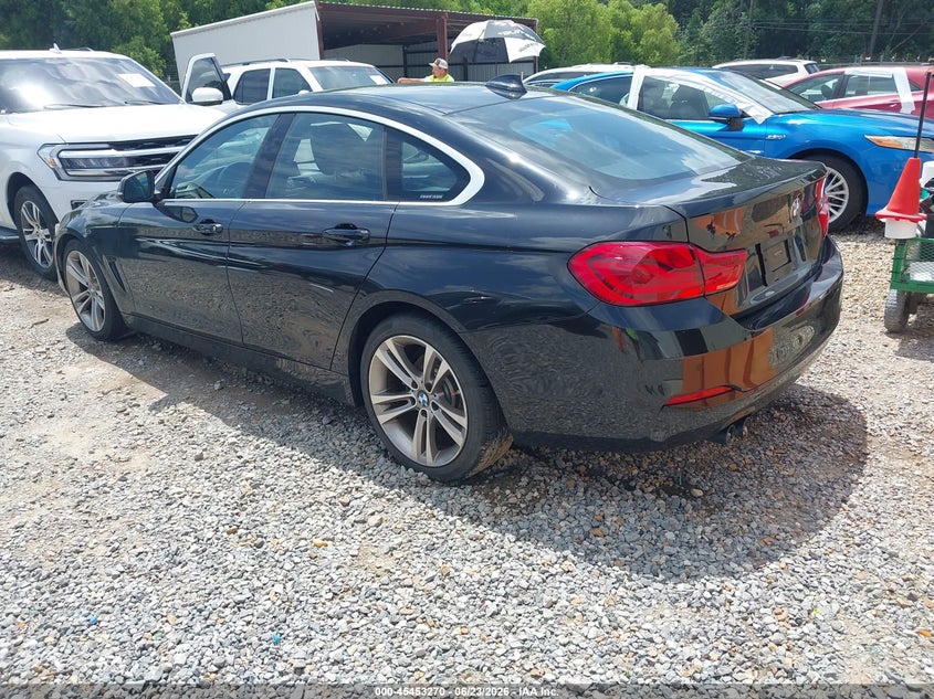 2019 BMW 4er VIN WBA4J1C51KBM17045 IAAI salvage auction — WATER/FLOOD, Salvage (Mississippi), sold $4,575 on 2026-08-21 (photo 3)