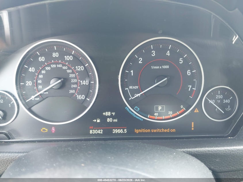 2019 BMW 4er VIN WBA4J1C51KBM17045 IAAI salvage auction — WATER/FLOOD, Salvage (Mississippi), sold $4,575 on 2026-08-21 (photo 7)