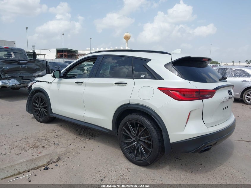 2020 Infiniti Qx50 VIN 3PCAJ5M10LF113695 IAAI salvage auction — FRONT END, Wait Title, sold $1,050 on 2026-09-03 (photo 3)