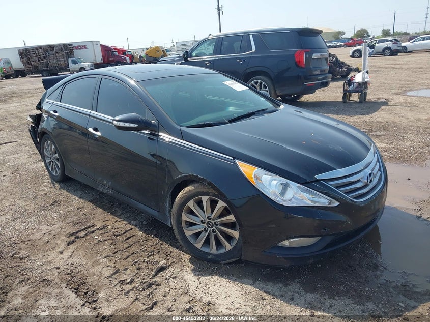 2014 Hyundai Sonata VIN 5NPEC4AC6EH841358 IAAI salvage auction — REAR END, Salvage (Texas), sold $675 on 2026-07-29 (photo 1)