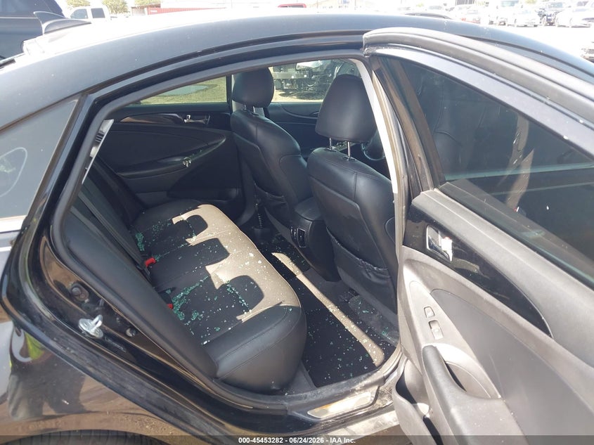 2014 Hyundai Sonata VIN 5NPEC4AC6EH841358 IAAI salvage auction — REAR END, Salvage (Texas), sold $675 on 2026-07-29 (photo 8)
