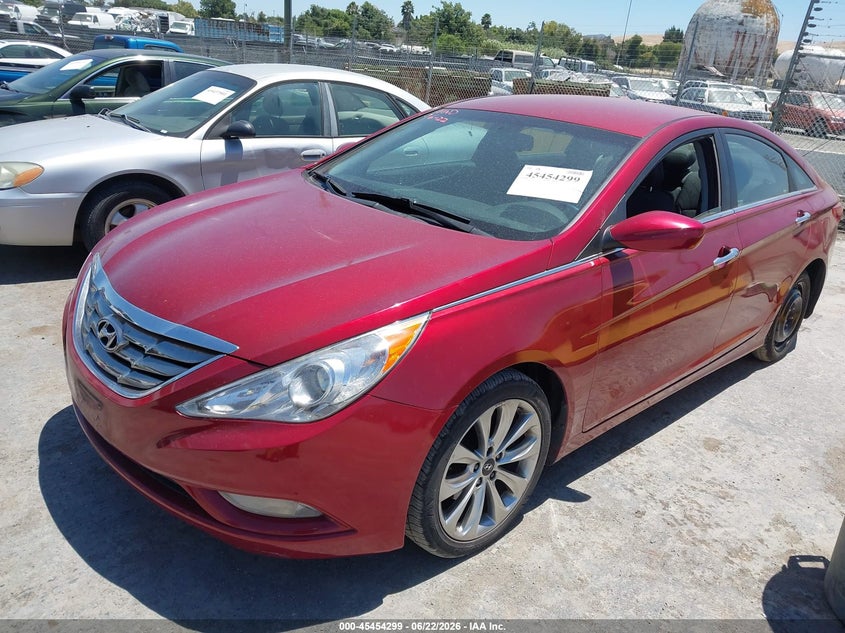 2013 Hyundai Sonata VIN 5NPEC4AB1DH687700 IAAI salvage auction — NORMAL WEAR, Clear - Dealer Only (California), sold $600 on 2026-07-09 (photo 2)