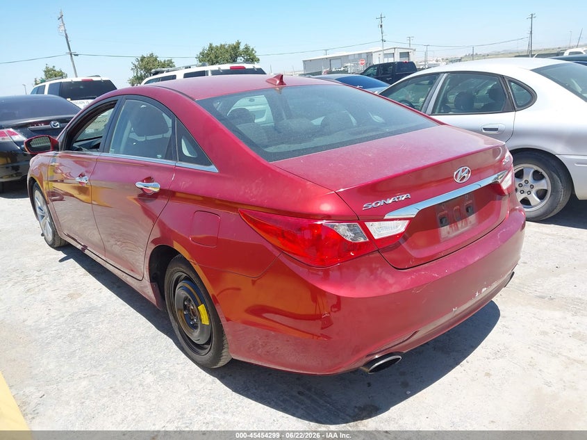 2013 Hyundai Sonata VIN 5NPEC4AB1DH687700 IAAI salvage auction — NORMAL WEAR, Clear - Dealer Only (California), sold $600 on 2026-07-09 (photo 3)