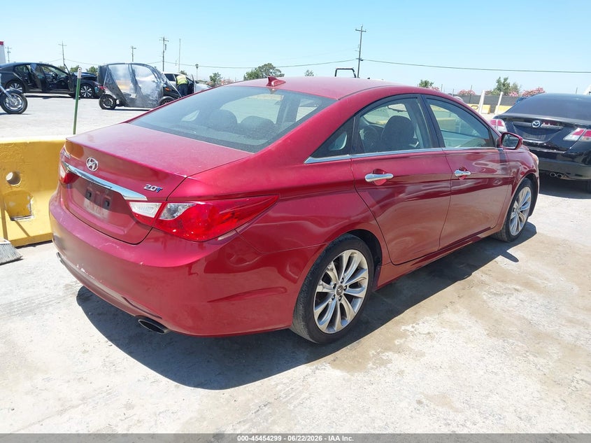 2013 Hyundai Sonata VIN 5NPEC4AB1DH687700 IAAI salvage auction — NORMAL WEAR, Clear - Dealer Only (California), sold $600 on 2026-07-09 (photo 4)