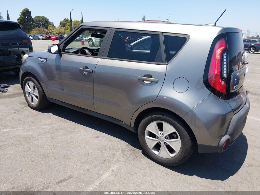 2016 Kia Soul VIN KNDJN2A21G7392120 IAAI salvage auction — NORMAL WEAR, Clear - Dealer Only (California), sold $1,025 on 2026-07-09 (photo 3)