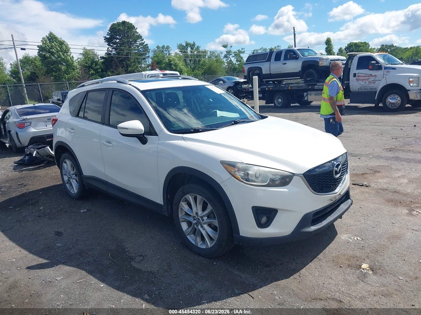 2015 Mazda Cx-5 VIN JM3KE2DY2F0521548 IAAI salvage auction — REAR END, Salvage Title, sold $3,500 on 2026-07-21 (photo 1)