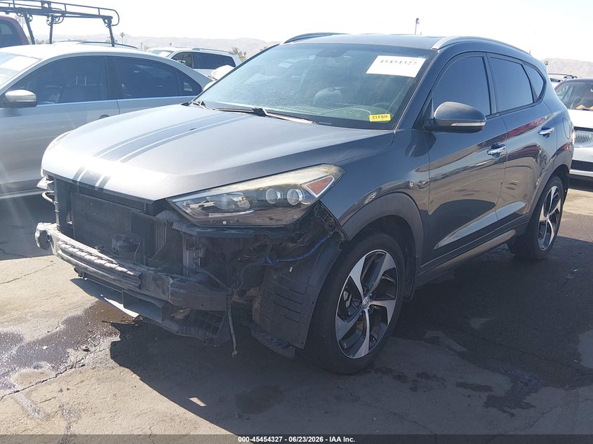 2016 Hyundai Tucson VIN KM8J33A29GU121198 IAAI salvage auction — FRONT END, Salvage (Arizona), sold $3,100 on 2026-07-14 (photo 2)