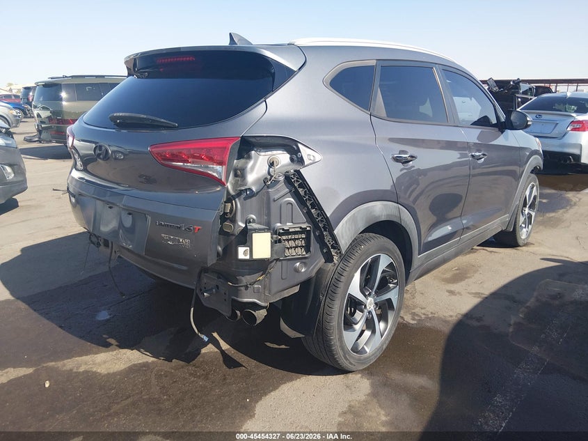 2016 Hyundai Tucson VIN KM8J33A29GU121198 IAAI salvage auction — FRONT END, Salvage (Arizona), sold $3,100 on 2026-07-14 (photo 4)