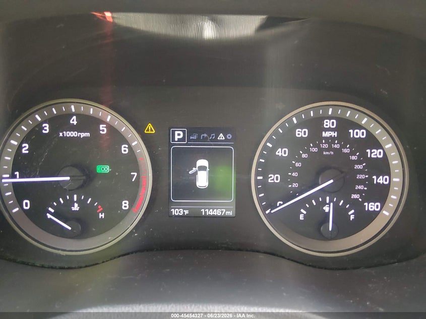 2016 Hyundai Tucson VIN KM8J33A29GU121198 IAAI salvage auction — FRONT END, Salvage (Arizona), sold $3,100 on 2026-07-14 (photo 7)