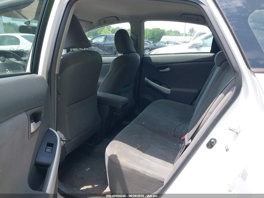 2010 Toyota Prius VIN JTDKN3DU7A0074462 IAAI salvage auction — FRONT & REAR, Salvage (Virginia), sold $400 on 2026-07-29 (photo 8)