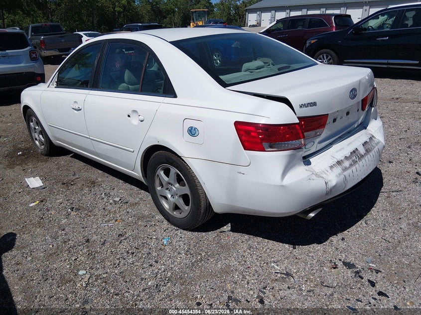 2006 Hyundai Sonata VIN 5NPEU46F86H092242 IAAI salvage auction — REAR END, Clear (Indiana), sold $325 on 2026-07-22 (photo 3)