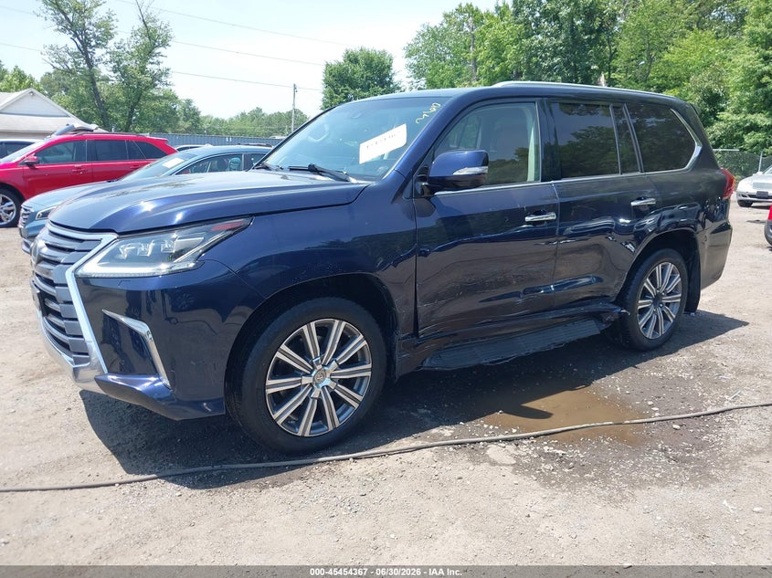 2016 Lexus Lx VIN JTJHY7AX0G4218617 IAAI salvage auction — LEFT SIDE, Wait Title, sold $28,100 on 2026-09-02 (photo 2)