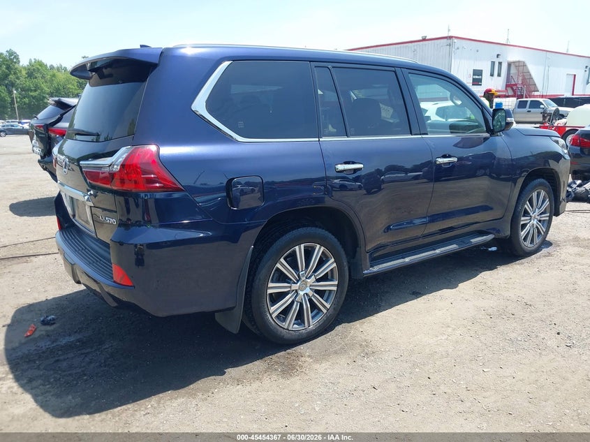 2016 Lexus Lx VIN JTJHY7AX0G4218617 IAAI salvage auction — LEFT SIDE, Wait Title, sold $28,100 on 2026-09-02 (photo 4)