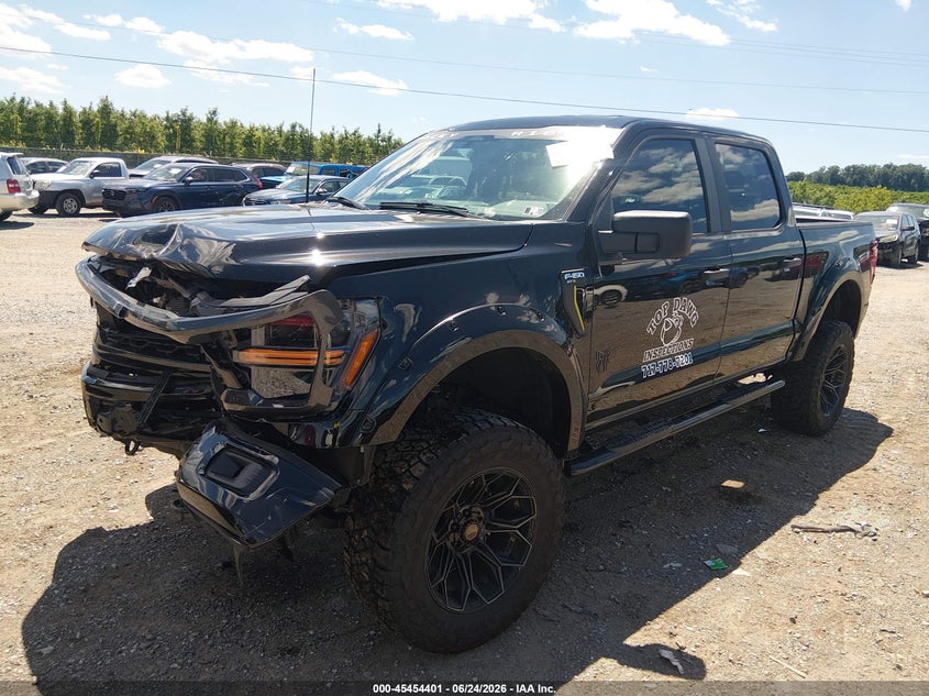 2025 Ford F-150 VIN 1FTFW2L50SKF12442 IAAI salvage auction — FRONT END, Salvage Title, sold $16,500 on 2026-08-01 (photo 2)
