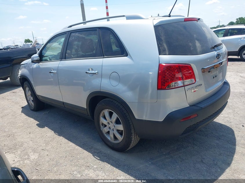 2012 Kia Sorento VIN 5XYKT3A63CG203032 IAAI salvage auction — FRONT END, Salvage Title, sold $25 on 2026-07-29 (photo 3)